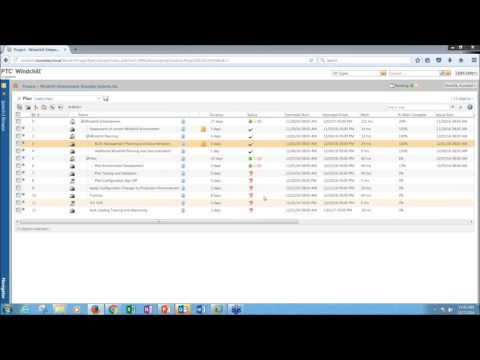 Project Plans and Task Management Using Windchill Final