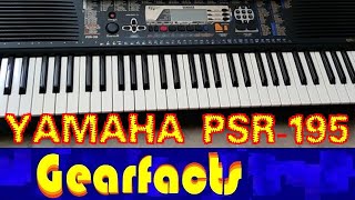 Video thumbnail for PSR-195 home keyboard: Yamaha has come a long way! by Gearfacts