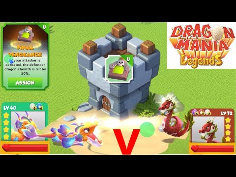 Enchant Dragon battle - Lightning Vs Lantern lv 40 vs 72 | dragon mania legends