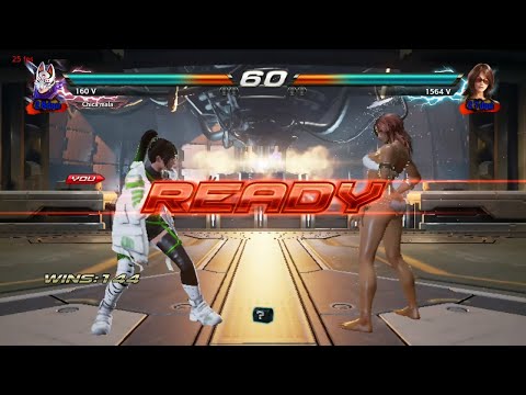 204_1 Kunimitsu vs katarina - Tekken 7 ( Anakin x24 )  sin Grafica