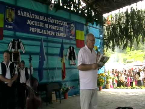 15 Targu lui Ilie - Raciu 2010- Primar Ioan Vasu - despre profesorul Vasile Contiu