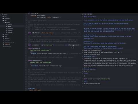 Atom for Clojure - REPL