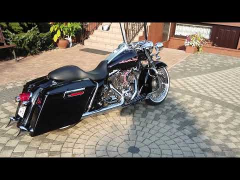Harley Davidson Road King FLHR 2009 Cholo Air Ride Bagger LoudPipesCycles