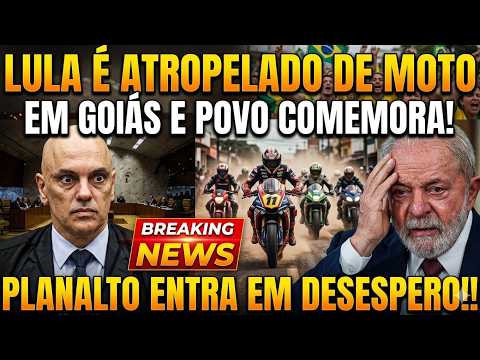 BOMBA! LULA É ATROPELADO POR MOTO EM GOIAS E MULTIDÃO COMEMORA! EX-PRESIDIARIO VIROU PIADA!