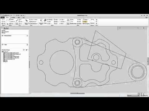 PTC - Creo - AnyMode Modeling In Action  2D to 3D and back again.flv