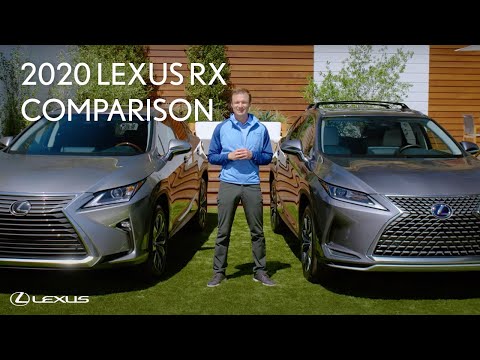 2020 Lexus RX with Townsend Bell: Side by Side Comparison (2020 vs. 2019) | Lexus