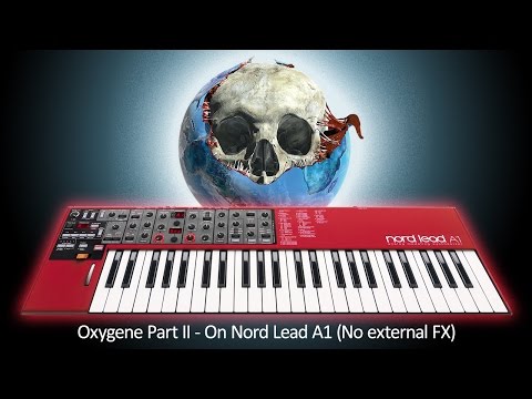 Jarre's Oxygene Part 2 Sequenced on a Nord Lead A1