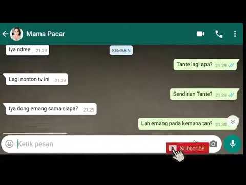 WA uwik"... mama pacar minta digenjot
