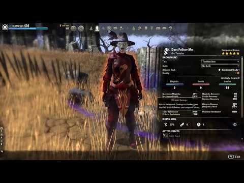 ESO STAMPLAR PVP BUILD- "Power of the Bleeds"- Murkmire Patch (NON-CP)