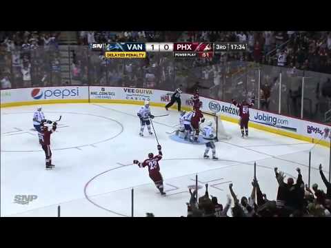 Canucks vs Coyotes Highlights 3/21/13