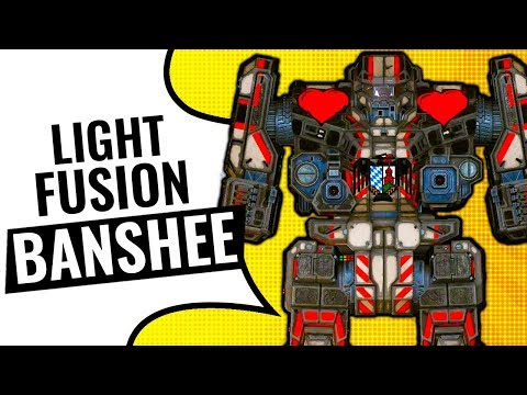 LARGE PULSE MELTING MACHINE - Banshee - Mechwarrior Online MWO - TTB