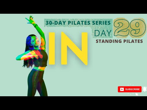 Day 29: 30 MIN STANDING PILATES FULL BODY WORKOUT | 30 Day Pilates Workout Challenge 2023