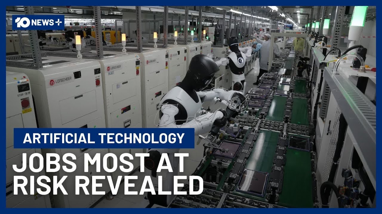 The Jobs Most at Risk As AI Reshapes The Workforce | 10News+