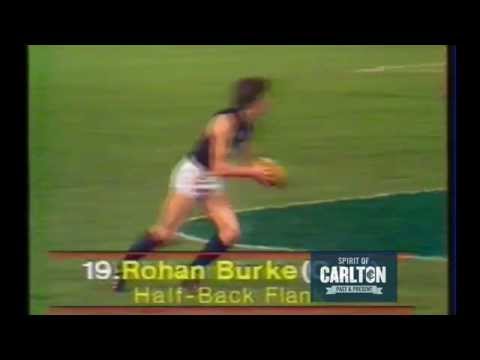 Rohan Burke 1981 - Carlton Football Club Past Player