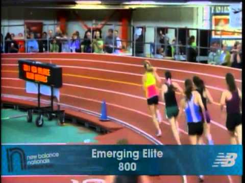 Girls 800m EE Heat 1 - New Balance Indoor Nationals 2011