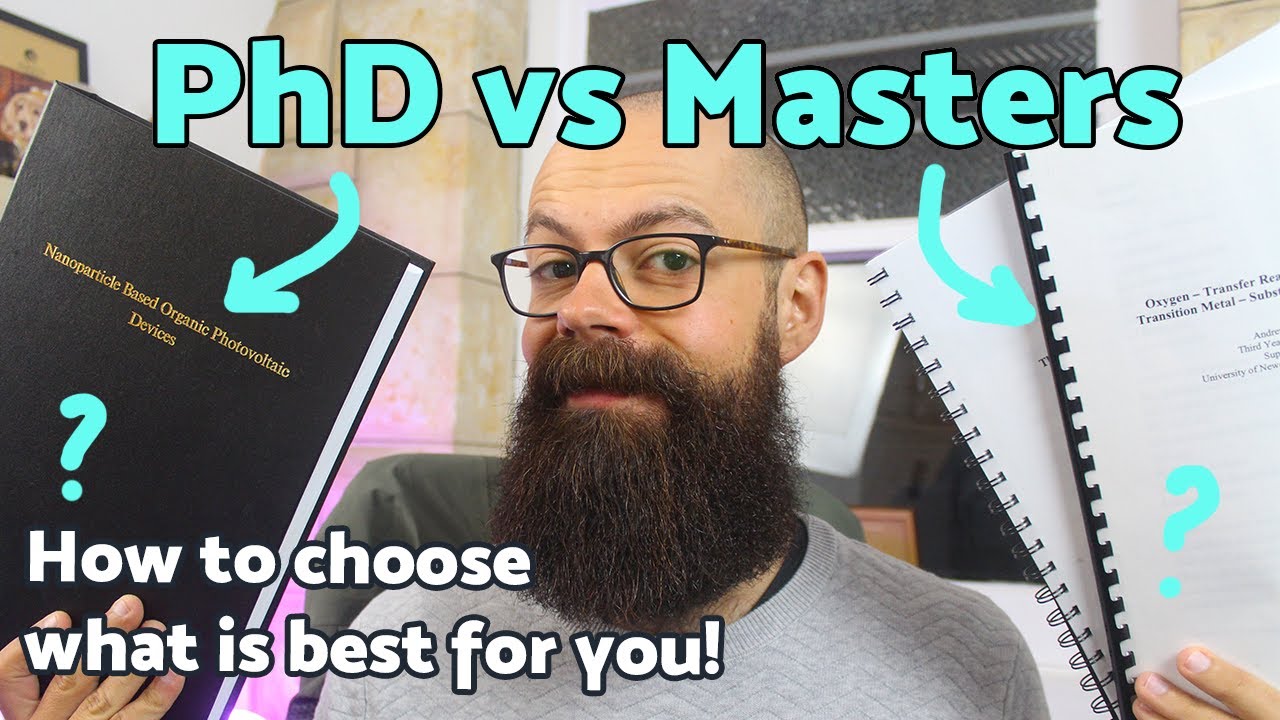 PhD vs Masters | What is best for YOU?!