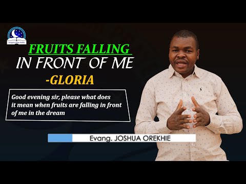 Fruits Falling In Front Of Me - Your Biblical Dream Meaning