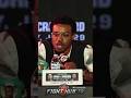 ERROL SPENCE JR SAYS HE’LL “SMOKE” CRAWFORD; HEATED BACK AND FORTH!