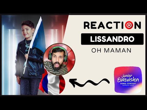 FRANCE 🇨🇵 JUNIOR EUROVISION 2022 |  Lissandro - "Oh Maman"  | REACTION m/v