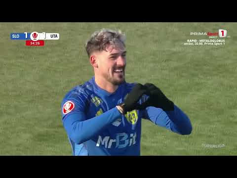 REZUMAT: Unirea Slobozia - UTA Arad 1-3. Mihalcea a stricat sărbătoarea în oraşul natal
