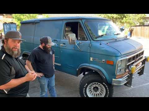 LS powered 70’s 4x4  GMC Conversion Van