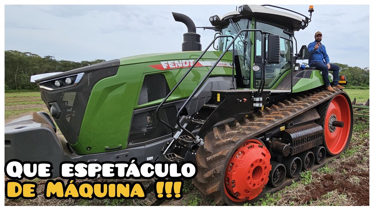 UMA EXPERIÊNCIA NOVA COM TRATOR DE ESTEIRA