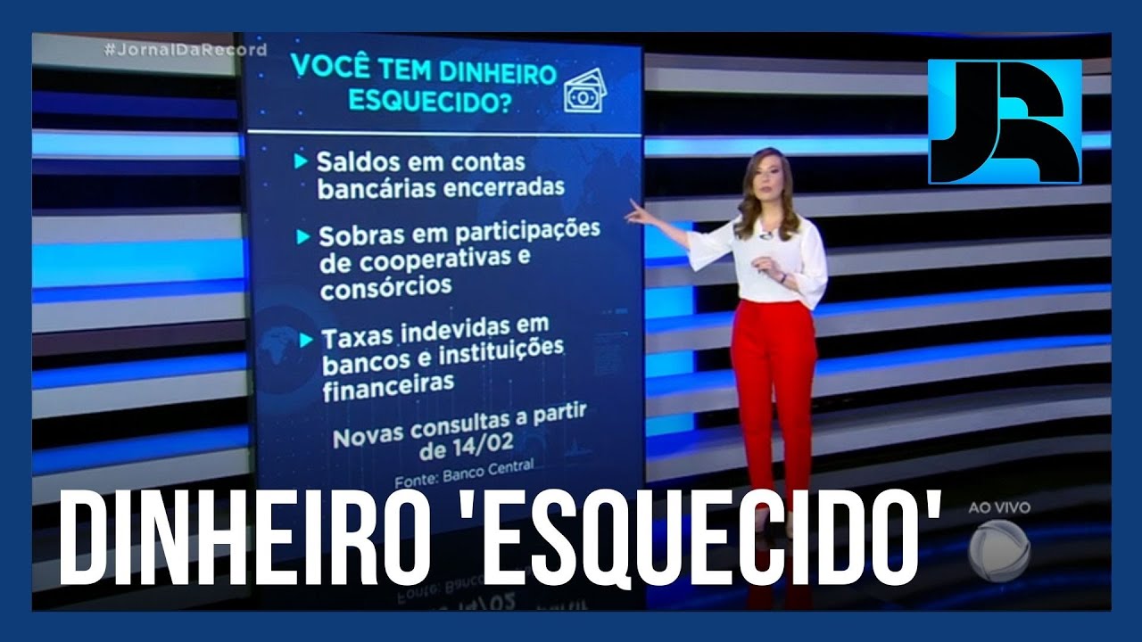 JR Dinheiro: veja como saber se você tem dinheiro 'esquecido' em contas bancárias a receber