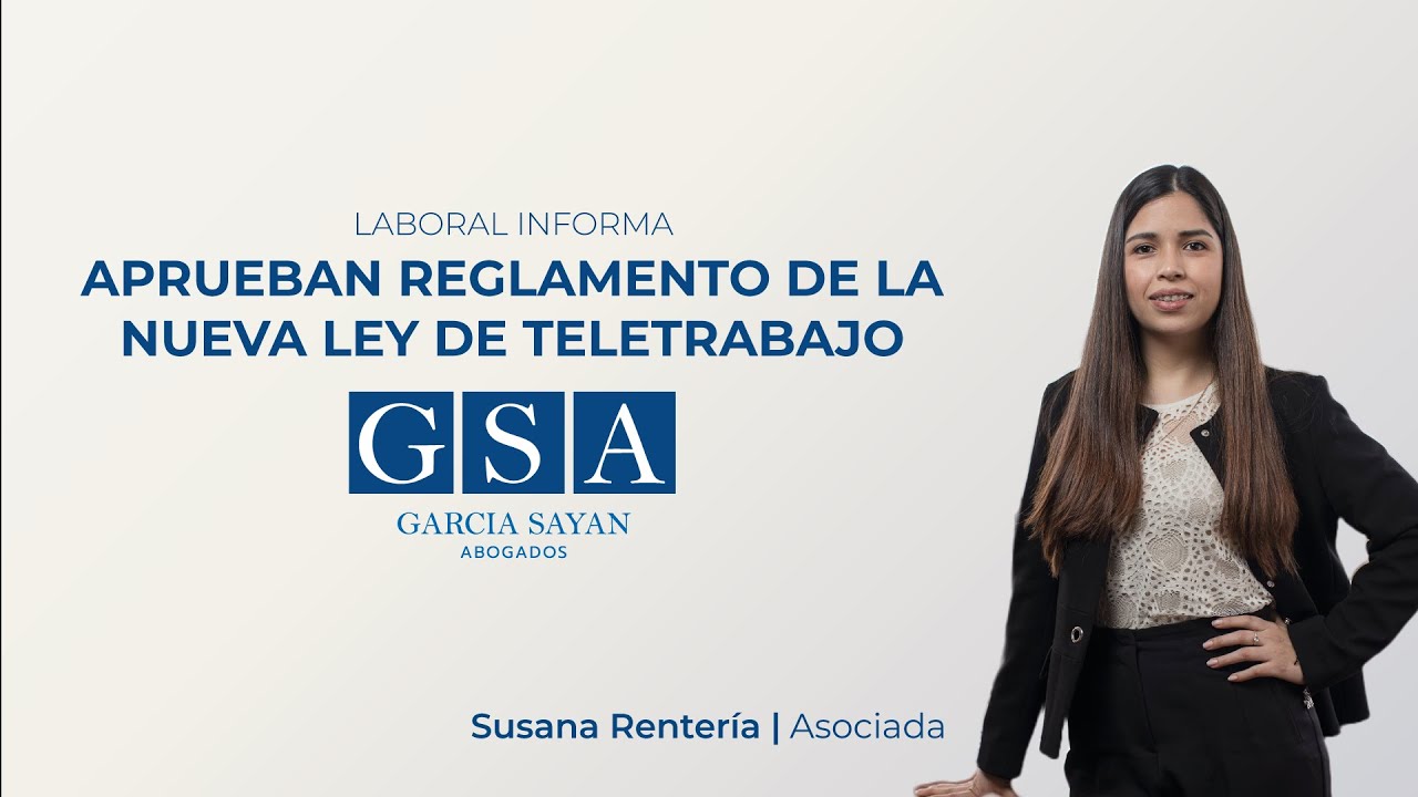 Aprueban reglamento de la Nueva Ley de Teletrabajo