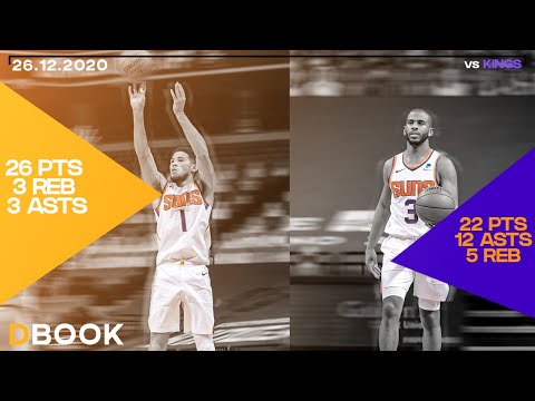Chris Paul & Devin Booker Full Highlights vs Kings ● 26.12.2020