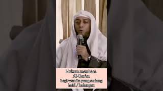 Download lagu Hukum membaca Al-Qur'an saat haid / halangan. mp3 Download lagu Hukum membaca Al-Qur'an saat haid / halangan. mp3