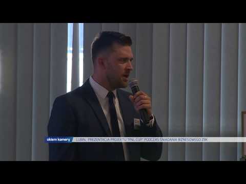 LUBIN. PREZENTACJA PROJEKTU "PNL CUP" PODCZAS ŚNIADANIA BIZNESOWEGO ZBK