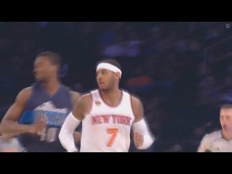 Carmelo Anthony Full Highlights 24 Points 3 Assists Mavericks @ Knicks 11/14/2016