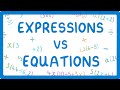 GCSE Maths - Expressions vs Equations #46