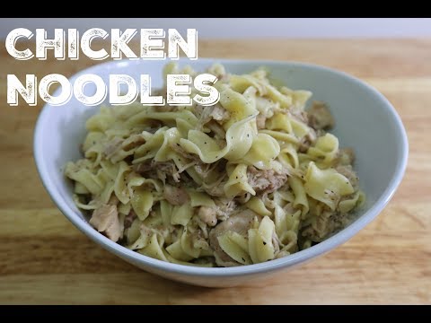 How To Make Chicken Noodles