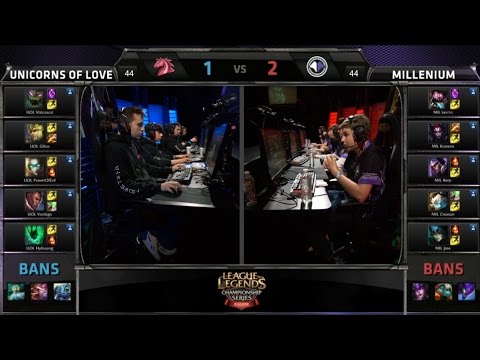 LCS EU 2015 Spring Promotion MIL vs UOL Game 4 Highlights