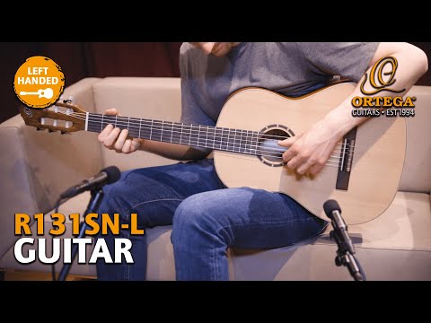 Ortega R131SN-L Family Series Pro Solid Cedar Top Mahogany Neck Nylon 6-String Classical Acoustic Guitar w/Gig Bag For Left Hand Player image 10