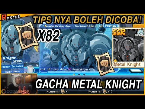 GACHA🔥🔥115 TICKET UNTUK DAPATKAN METAL KNIGHT (82 BL + 32 TICKET) - ONE PUNCH MAN: The Strongest