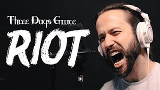THREE DAYS GRACE - "Riot" Cover by Jonathan Young