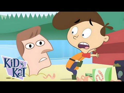 Something Fishy In Owl Lake, Dire Education and More! | 4 Full Episodes | Kid Vs. Kat - Wildbrain