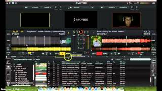 DJ LW mixing live