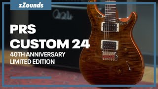 Video thumbnail for PRS Guitars 40th Anniversary Custom 24 Demo by zZounds