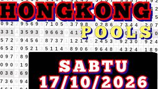 PREDIKSI HK POOL HARI INI SABTU 17 OKTOBER 2026 | TARIKAN POLA HK POOL | RUMUSAN