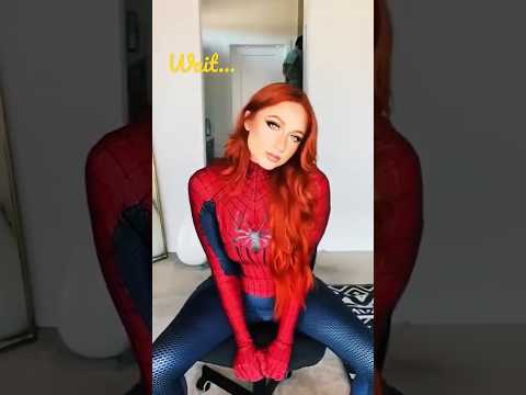 spider girl transformation Spider-Girl costume cosplay #shorts #cosplay #trending