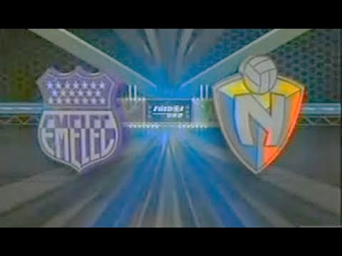EMELEC 1-0 EL NACIONAL (Copa Pilsener 2008 2EF6) Canal Uno /PRIMER TIEMPO