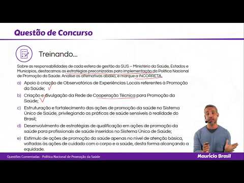 Commented Questions - National Health Promotion Policy