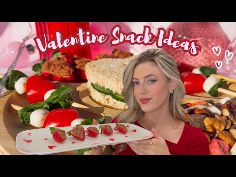 Valentine Snack Ideas💌🍓 | festive & healthy