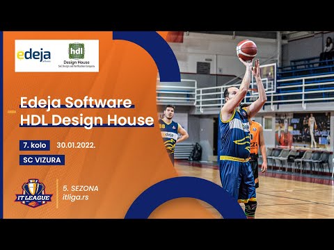 30.01.2022 ITLIGA 7.kolo grupa A 21:45 Edeja Software - HDL Design House