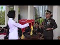 Detik Detik Pengibaran Bendera Merah Putih HUT RI Ke 78 Di Lampung Tengah