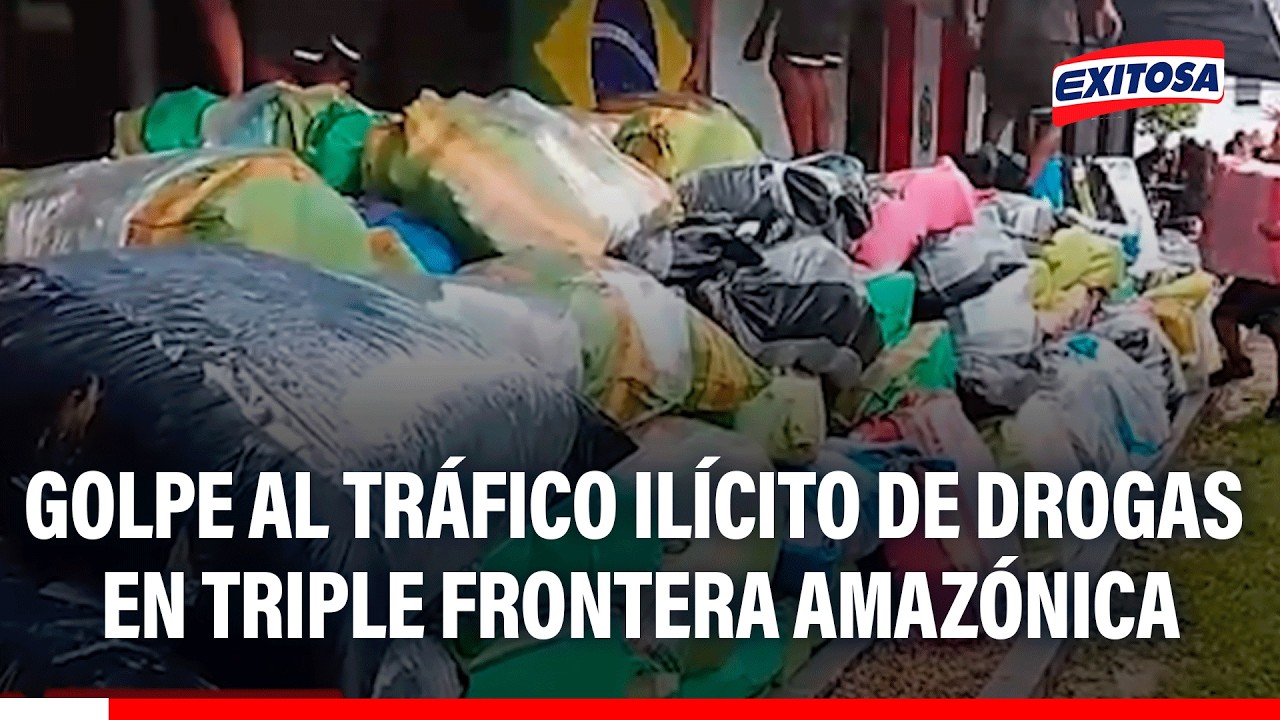 🔴🔵 PNP y FF.AA incautan cerca de 15 toneladas de estupefacientes