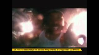 Lil Jon & The East Side Boys (Bia' Bia' Mix) Screwed & Chopped By DJ Hitman